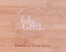 Load image into Gallery viewer, Baby Girl Fondant Cookie Embosser - Made in the UK with Love  from House of Toot Sweet - Just £6.50! Shop now at House of Toot Sweet
