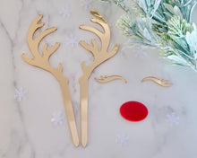 Load image into Gallery viewer, Rudolph Reindeer Antler Set Cake Topper - Made in the UK with Love  from House of Toot Sweet - Just £10! Shop now at House of Toot Sweet
