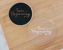 Load image into Gallery viewer, Happy Hogmanay Fondant Cookie Embosser - Made in the UK with Love  from House of Toot Sweet - Just £6! Shop now at House of Toot Sweet
