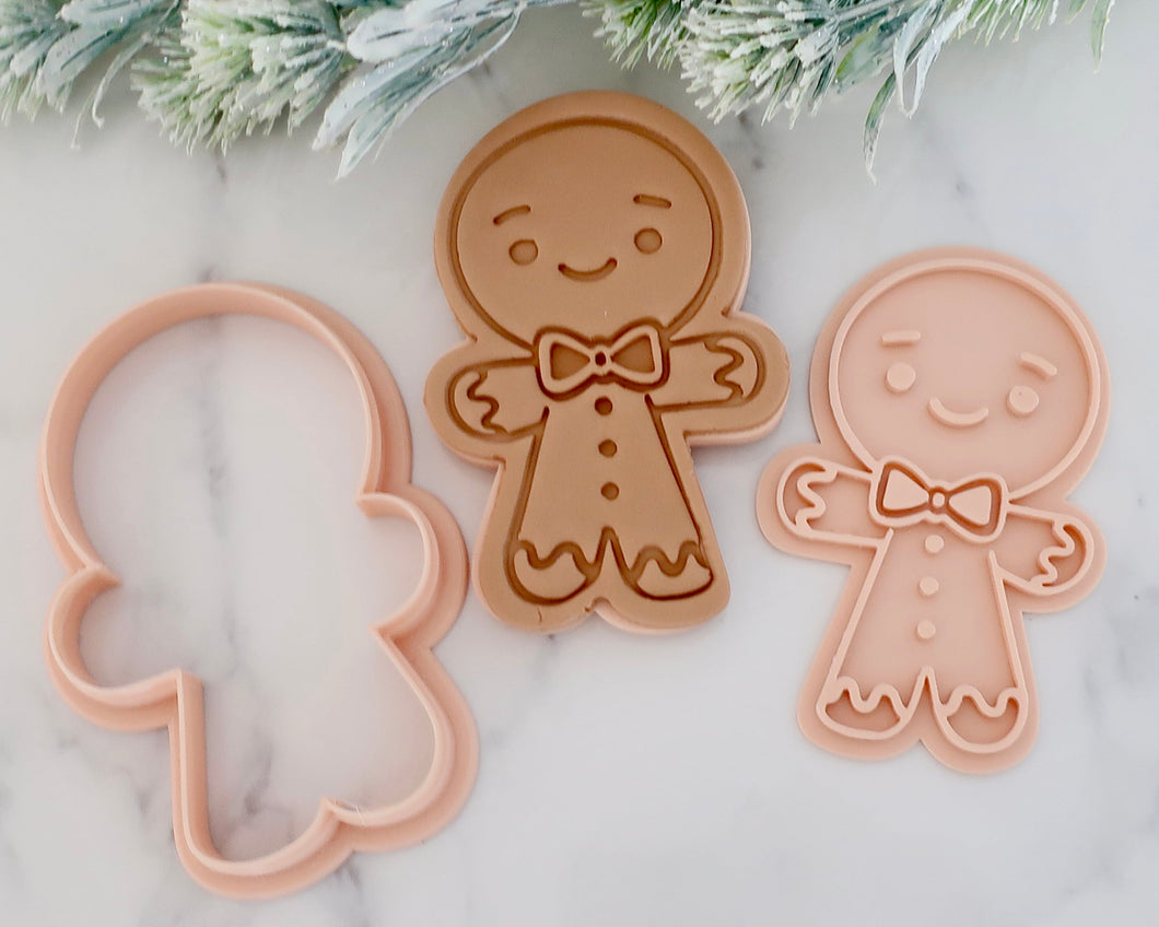 Gingerbread Man Stamp / Cutter - Made in the UK with Love  from House of Toot Sweet - Just £6.50! Shop now at House of Toot Sweet