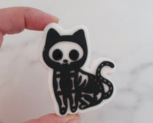 Load image into Gallery viewer, Skeleton Cat Cookie Embosser / Cutter - Made in the UK with Love  from House of Toot Sweet - Just £6! Shop now at House of Toot Sweet
