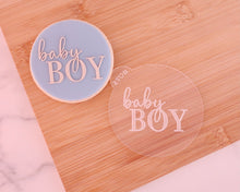 Load image into Gallery viewer, Baby Boy Fondant Cookie Embosser - Made in the UK with Love  from House of Toot Sweet - Just £6.50! Shop now at House of Toot Sweet
