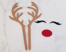 Load image into Gallery viewer, Rudolph Reindeer Antler Set Cake Topper - Made in the UK with Love  from House of Toot Sweet - Just £10! Shop now at House of Toot Sweet
