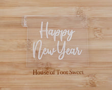 Load image into Gallery viewer, Happy New Year Cookie Cutter / Embosser - Made in the UK with Love  from House of Toot Sweet - Just £6! Shop now at House of Toot Sweet
