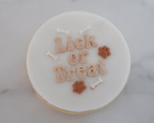 Load image into Gallery viewer, Lick or Treat Cookie &amp; Cupcake Embosser - Made in the UK with Love  from House of Toot Sweet - Just £6.50! Shop now at House of Toot Sweet
