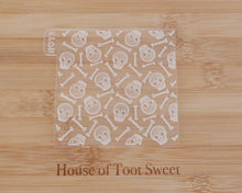 Load image into Gallery viewer, Halloween Skeleton Platter Embosser / Cutter - House of Toot Sweet
