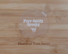 Load image into Gallery viewer, Purrfectly Spooky Cookie &amp; Cupcake Embosser - Made in the UK with Love  from House of Toot Sweet - Just £6.50! Shop now at House of Toot Sweet
