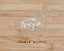 Load image into Gallery viewer, Happy New Year Fondant Cookie Embosser - Made in the UK with Love  from House of Toot Sweet - Just £6.50! Shop now at House of Toot Sweet
