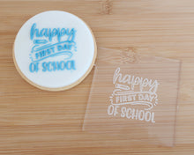 Load image into Gallery viewer, Happy First Day of School Embosser - Made in the UK with Love  from House of Toot Sweet - Just £6.50! Shop now at House of Toot Sweet
