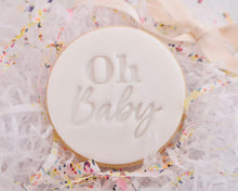 Load image into Gallery viewer, Oh Baby Fondant Cookie Stamp - Made in the UK with Love  from House of Toot Sweet - Just £5! Shop now at House of Toot Sweet
