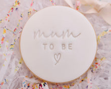 Load image into Gallery viewer, Mum To Be Fondant Cookie Stamp - Made in the UK with Love  from House of Toot Sweet - Just £5! Shop now at House of Toot Sweet
