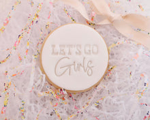 Load image into Gallery viewer, Let&#39;s Go Girls Fondant Cookie Stamp - Made in the UK with Love  from House of Toot Sweet - Just £5! Shop now at House of Toot Sweet
