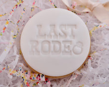 Load image into Gallery viewer, Last Rodeo Fondant Cookie Stamp - Made in the UK with Love  from House of Toot Sweet - Just £5! Shop now at House of Toot Sweet
