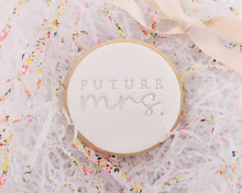 Load image into Gallery viewer, Future Mrs Fondant Cookie Stamp - Made in the UK with Love  from House of Toot Sweet - Just £5! Shop now at House of Toot Sweet
