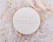 Load image into Gallery viewer, Birthday Princess Fondant Cookie Stamp - Made in the UK with Love  from House of Toot Sweet - Just £5! Shop now at House of Toot Sweet
