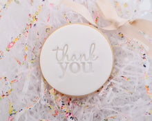 Load image into Gallery viewer, Thank You Fondant Cookie Stamp - Made in the UK with Love  from House of Toot Sweet - Just £5! Shop now at House of Toot Sweet
