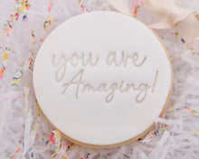 Load image into Gallery viewer, You Are Amazing! Fondant Cookie Stamp - Made in the UK with Love  from House of Toot Sweet - Just £5! Shop now at House of Toot Sweet
