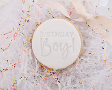 Load image into Gallery viewer, Birthday Boy Fondant Cookie Stamp - Made in the UK with Love  from House of Toot Sweet - Just £5! Shop now at House of Toot Sweet
