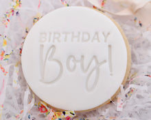 Load image into Gallery viewer, Birthday Boy Fondant Cookie Stamp - Made in the UK with Love  from House of Toot Sweet - Just £5! Shop now at House of Toot Sweet
