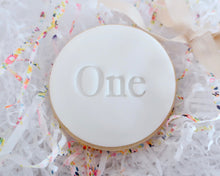 Load image into Gallery viewer, Classic Font Birthday Age 1-10 Fondant Cookie Stamp - Made in the UK with Love  from House of Toot Sweet - Just £5! Shop now at House of Toot Sweet
