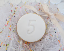 Load image into Gallery viewer, Handwritten Font Birthday Number Age 1-10 Fondant Cookie Stamp - Made in the UK with Love  from House of Toot Sweet - Just £5! Shop now at House of Toot Sweet
