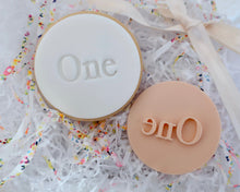 Load image into Gallery viewer, Classic Font Birthday Age 1-10 Fondant Cookie Stamp - Made in the UK with Love  from House of Toot Sweet - Just £5! Shop now at House of Toot Sweet
