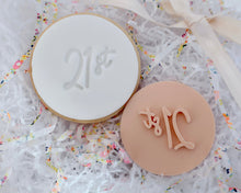 Load image into Gallery viewer, Handwritten Font Birthday Milestones Fondant Cookie Stamp - Made in the UK with Love  from House of Toot Sweet - Just £5! Shop now at House of Toot Sweet
