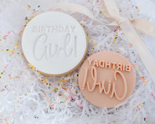 Load image into Gallery viewer, Birthday Girl Fondant Cookie Stamp - Made in the UK with Love  from House of Toot Sweet - Just £5! Shop now at House of Toot Sweet
