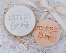 Load image into Gallery viewer, Let&#39;s Go Girls Fondant Cookie Stamp - Made in the UK with Love  from House of Toot Sweet - Just £5! Shop now at House of Toot Sweet
