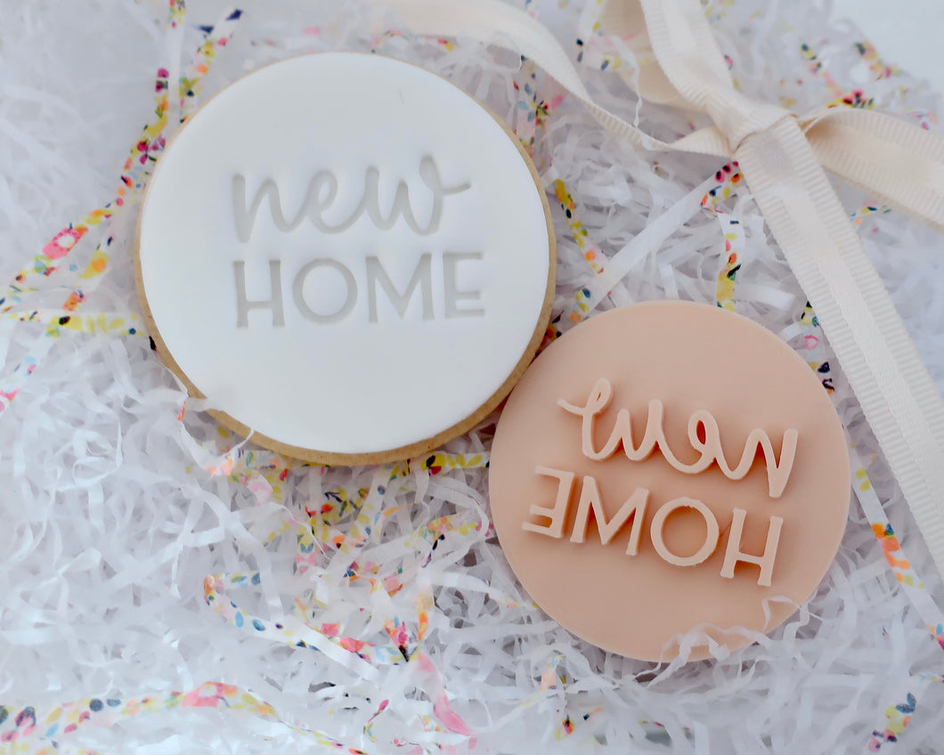 New Home Fondant Cookie Stamp - Made in the UK with Love  from House of Toot Sweet - Just £5! Shop now at House of Toot Sweet