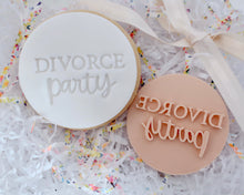 Load image into Gallery viewer, Divorce Party Fondant Cookie Stamp - Made in the UK with Love  from House of Toot Sweet - Just £5! Shop now at House of Toot Sweet
