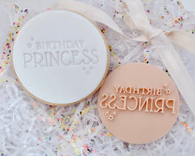 Load image into Gallery viewer, Birthday Princess Fondant Cookie Stamp - Made in the UK with Love  from House of Toot Sweet - Just £5! Shop now at House of Toot Sweet
