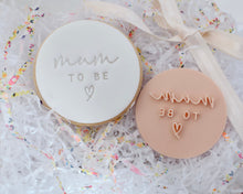 Load image into Gallery viewer, Mum To Be Fondant Cookie Stamp - Made in the UK with Love  from House of Toot Sweet - Just £5! Shop now at House of Toot Sweet
