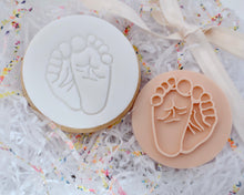 Load image into Gallery viewer, Baby Feet Fondant Cookie Stamp - Made in the UK with Love  from House of Toot Sweet - Just £5! Shop now at House of Toot Sweet
