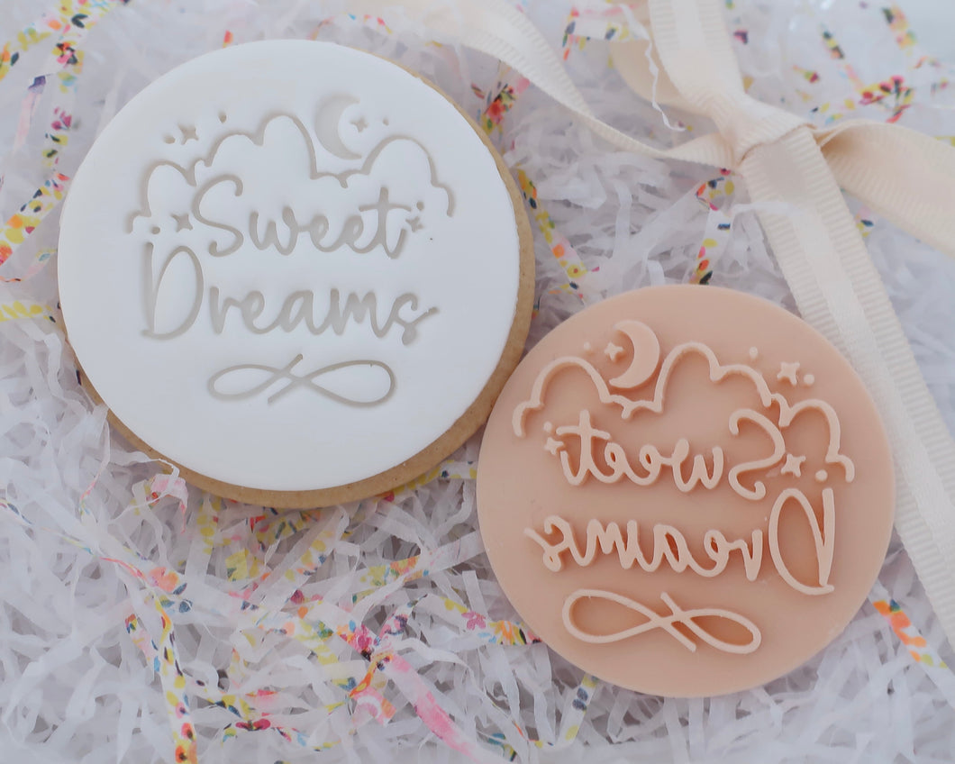 Sweet Dreams Fondant Cookie Stamp - Made in the UK with Love  from House of Toot Sweet - Just £5! Shop now at House of Toot Sweet