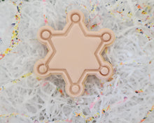 Load image into Gallery viewer, Sheriffs Badge Fondant Stamp / Cutter - Made in the UK with Love  from House of Toot Sweet - Just £6! Shop now at House of Toot Sweet
