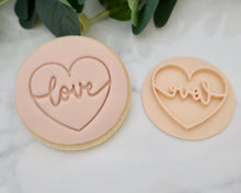 Load image into Gallery viewer, Love You Hearts Fondant Cookie Stamp - Made in the UK with Love  from House of Toot Sweet - Just £5! Shop now at House of Toot Sweet
