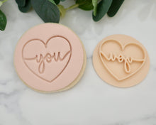 Load image into Gallery viewer, Love You Hearts Fondant Cookie Stamp - Made in the UK with Love  from House of Toot Sweet - Just £5! Shop now at House of Toot Sweet
