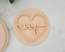 Load image into Gallery viewer, Love You Hearts Fondant Cookie Stamp - Made in the UK with Love  from House of Toot Sweet - Just £5! Shop now at House of Toot Sweet
