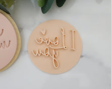 Load image into Gallery viewer, I Love You Fondant Cookie Stamp - Made in the UK with Love  from House of Toot Sweet - Just £5! Shop now at House of Toot Sweet
