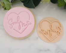 Load image into Gallery viewer, Soul Mate Fondant Cookie Stamp - Made in the UK with Love  from House of Toot Sweet - Just £5! Shop now at House of Toot Sweet
