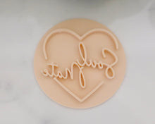 Load image into Gallery viewer, Soul Mate Fondant Cookie Stamp - Made in the UK with Love  from House of Toot Sweet - Just £5! Shop now at House of Toot Sweet
