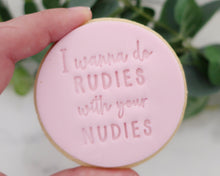 Load image into Gallery viewer, I Wanna Do Rudies To Your Nudies Stamp - Made in the UK with Love  from House of Toot Sweet - Just £5! Shop now at House of Toot Sweet
