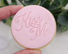 Load image into Gallery viewer, Kiss Me Fondant Cookie Stamp - Made in the UK with Love  from House of Toot Sweet - Just £5! Shop now at House of Toot Sweet
