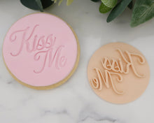 Load image into Gallery viewer, Kiss Me Fondant Cookie Stamp - Made in the UK with Love  from House of Toot Sweet - Just £5! Shop now at House of Toot Sweet
