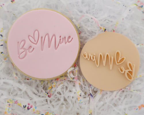 Be Mine Hearts Fondant Cookie Stamp - Made in the UK with Love  from House of Toot Sweet - Just £5! Shop now at House of Toot Sweet