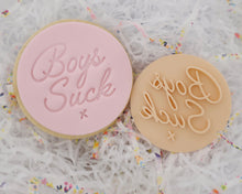 Load image into Gallery viewer, Boys Suck Fondant Cookie Stamp - Made in the UK with Love  from House of Toot Sweet - Just £5! Shop now at House of Toot Sweet
