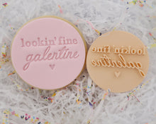 Load image into Gallery viewer, Lookin Fine Galentine Fondant Stamp - Made in the UK with Love  from House of Toot Sweet - Just £5! Shop now at House of Toot Sweet
