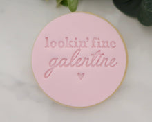 Load image into Gallery viewer, Lookin Fine Galentine Fondant Stamp - Made in the UK with Love  from House of Toot Sweet - Just £5! Shop now at House of Toot Sweet
