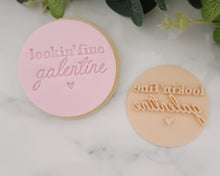 Load image into Gallery viewer, Lookin Fine Galentine Fondant Stamp - Made in the UK with Love  from House of Toot Sweet - Just £5! Shop now at House of Toot Sweet
